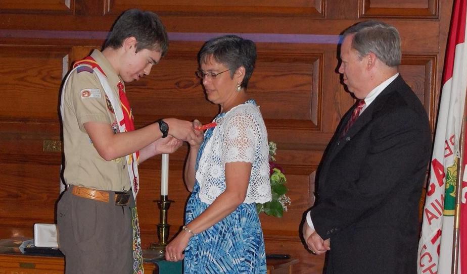 Ben Pontz court of honor eagle scout